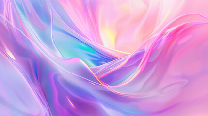 Naklejka premium iridescent abstract colorful fluid background