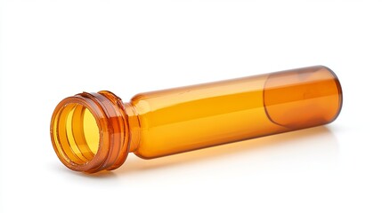 A sealed ointment tube with an open lid, set against a white background. 