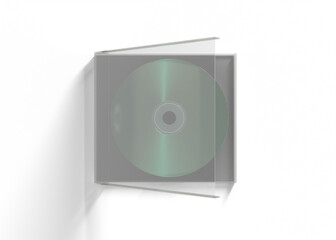 CD Jewel Case Mockup