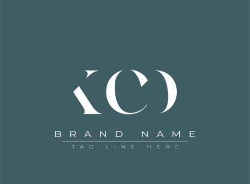 KCD abstract letter logo design. This logo is designed by three abstract letters.