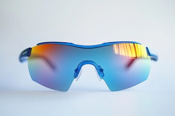 sports glasses on a white background