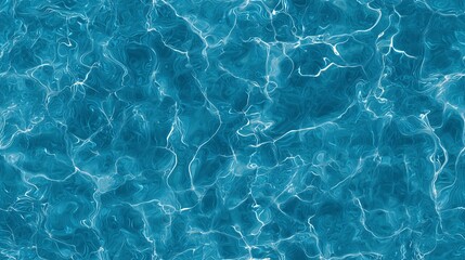 Mesmerizing blue water texture with ripples and light patterns