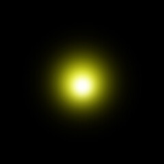 yellow glowing light soft brush