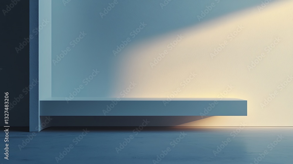 Poster Minimalist Shelf Product Display