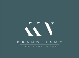 KKN abstract letter logo design. This logo is designed by three abstract letters.
