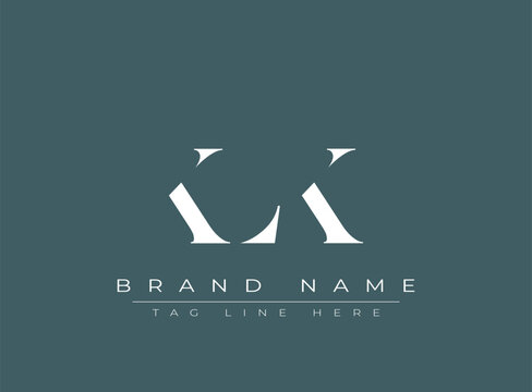 KLK abstract letter logo design. This logo is designed by three abstract letters.