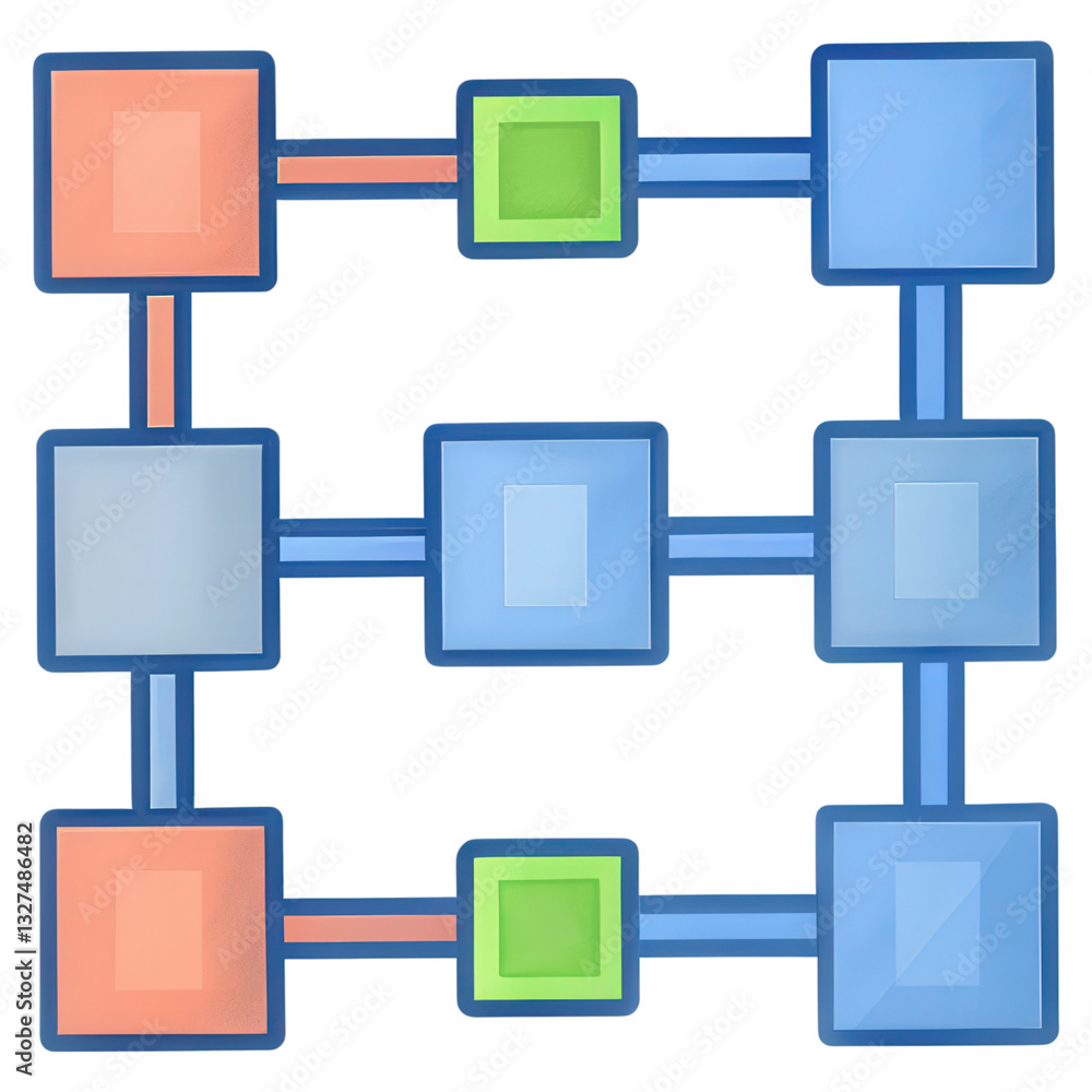 Poster supply chain optimization, a digital supply chain network enhanced by ai analytics for improved effi