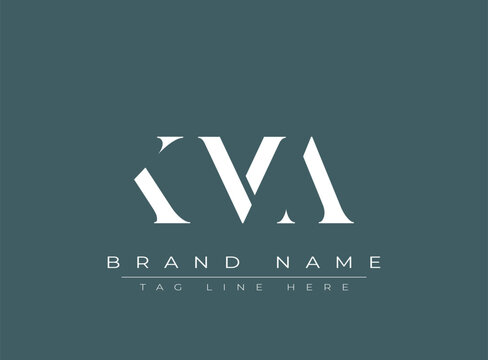 KMA abstract letter logo design. This logo is designed by three abstract letters.