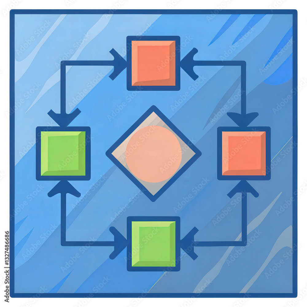 Poster supply chain optimization, an ai-driven system for optimizing logistics and supply chain efficiency.