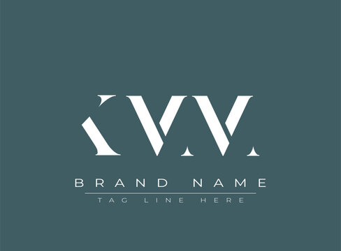 KMM abstract letter logo design. This logo is designed by three abstract letters.