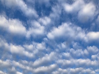 blue sky with clouds