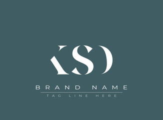KSD abstract letter logo design. This logo is designed by three abstract letters.