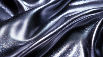 Obraz premium Shimmering silver gray metallic texture elegance for art design and backgrounds
