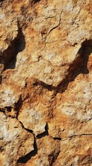 Fototapeta premium Stunning Earth Surface Texture: A Detailed Look at a Dried Earth Surface