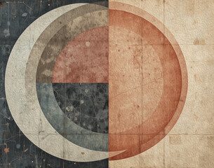 Abstract illustration for printing on wall decorations, fabric pattern, for use in graphics. Oil painting