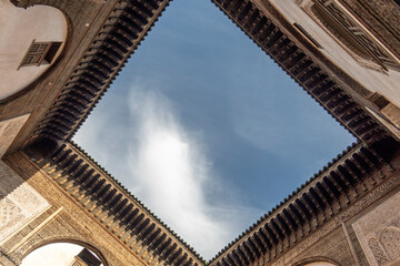 architecture in Morocco in the summer 
