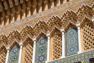 architecture in Morocco in the summer 
