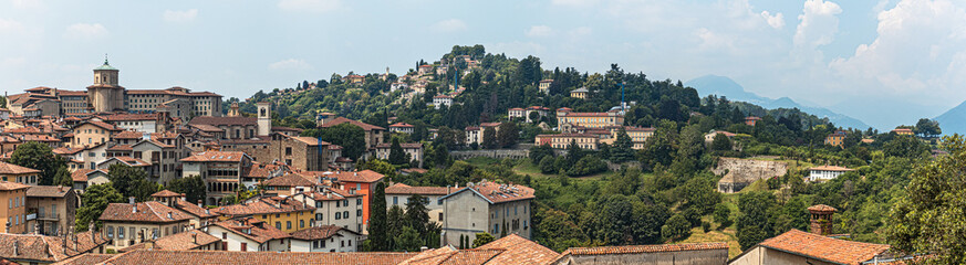 Bergamo Stadtsilhouette 