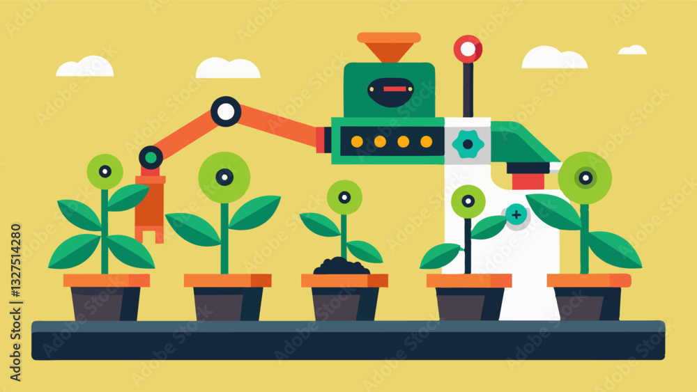 Aufkleber the once tedious and timeconsuming task of manually transplanting seedlings is a thing of the past t