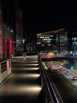 Lille, February 2025: Visit the magnificent city of Lille by night in the Euralille district