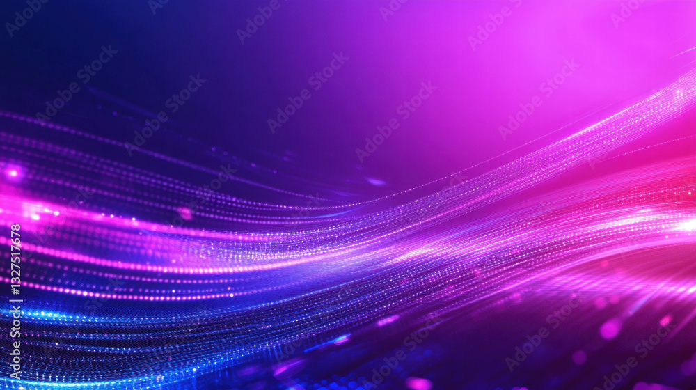 Poster vibrant abstract background with intersecting lines and geometric shapes for digital design