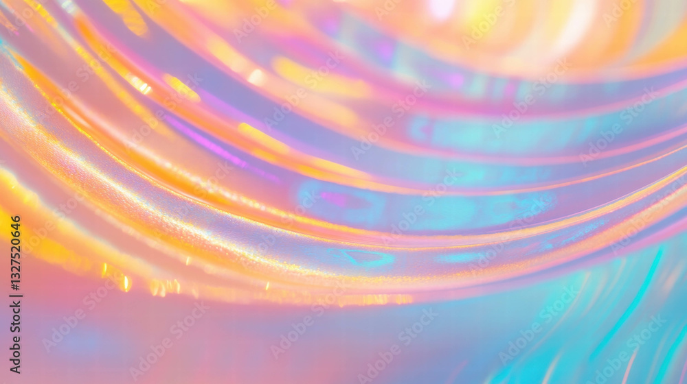 Poster vibrant abstract background with fractal patterns for artistic design