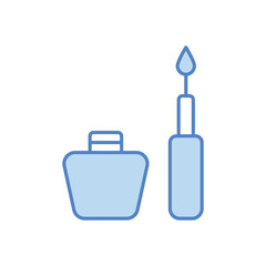 Eyeliner vector icon 