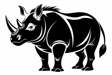 panda line art silhouette vector illustration