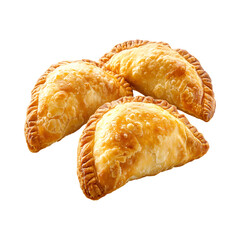 Curry Puffs in Malaysia Isolated on Transparent Background