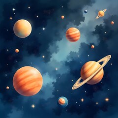 satellite in space