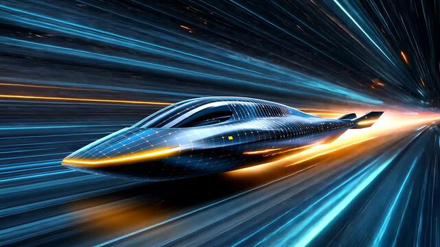 Futuristic Hyperloop Transportation: Speed, Innovation, and the Future of Travel