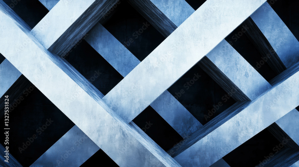 Poster abstract background with sharp geometric shapes in high fidelity for modern design