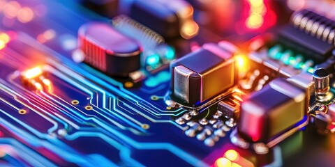 circuitry and electronic components for modern technology 