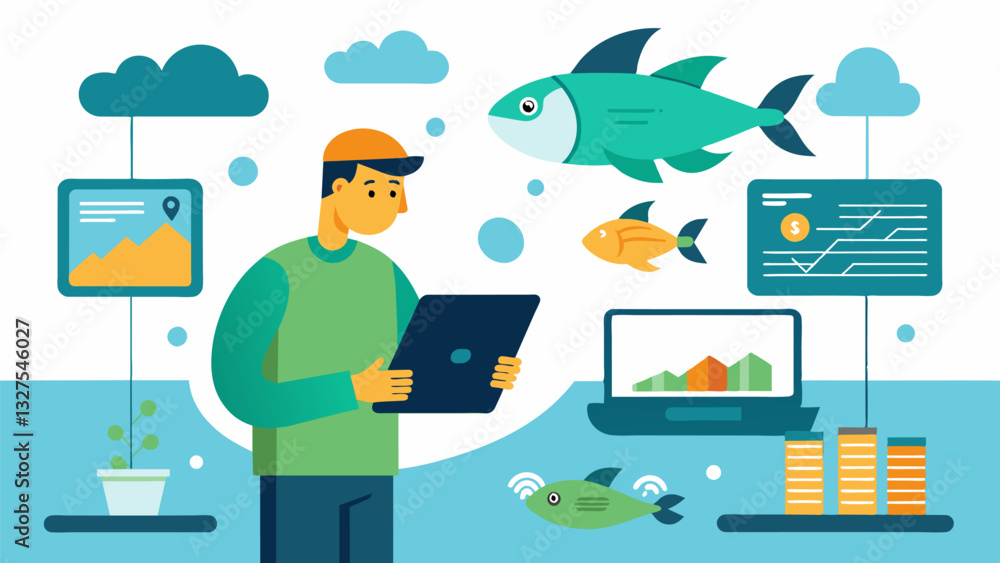 Poster through digital recordkeeping and data analysis smart aquaculture management enables proactive ident