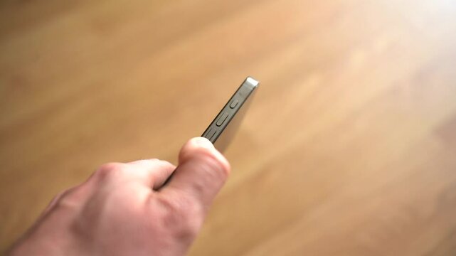 Sidebar with keys iPhone 16 Pro close-up