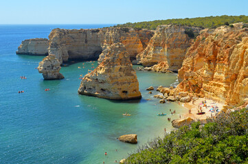 Praia da Marinha, Portugal