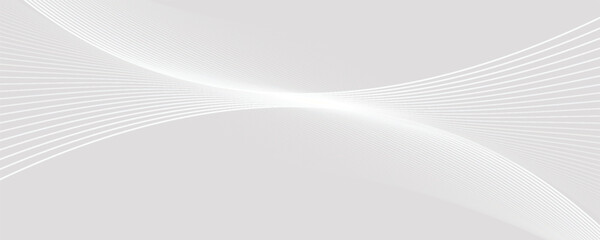 Premium background design with diagonal stripes pattern in white color. White and gray vector horizontal template for business banners, formal invitation backgrounds, luxury vouchers