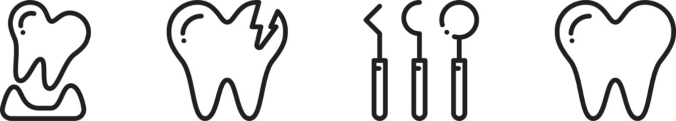 Dental care icons.eps