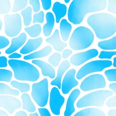 Abstract background with spots, white with blue