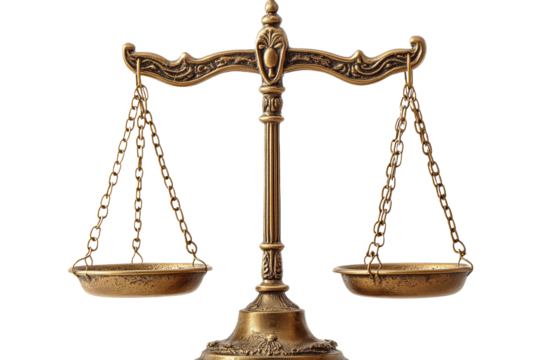 Classic scale symbolizing justice and fairness