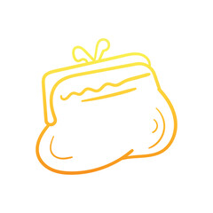 Pruse hand draw doodle  Vector icon