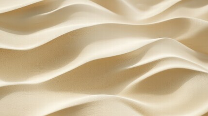Obraz premium Desert Dunes: The undulating beauty of desert dunes, a visual symphony of curves and shadows, inviting viewers into a world of serenity and stillness.