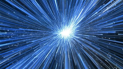 Obraz premium Cosmic Radiations: A Stunning Visual Representation of Celestial Energies