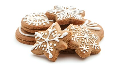 Bunch of homemade sweet spiced gingerbread