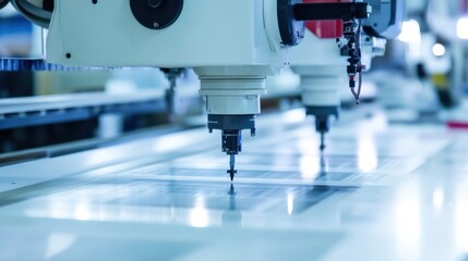 Precision CNC Milling Machine Operations in a Modern Workshop