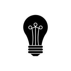 creative details light bulb icon vector illustration 