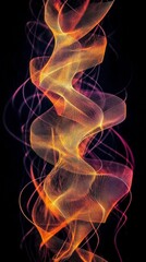 Abstract Art Forms: Captivating Visuals with Dynamic Lines