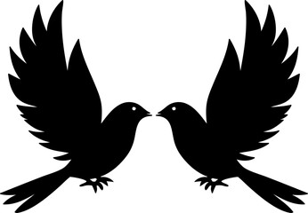 white dove with wings