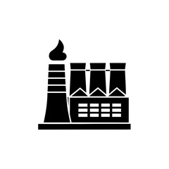 creative details thermal power station icon vector illustration 