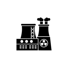 creative details nuclear reactor icon vector illustration 